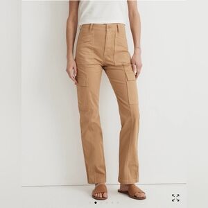 NWT Madewell‎ The Garment-Dyed '90s Straight Cargo Pant Sand Dune Size 30 NN411